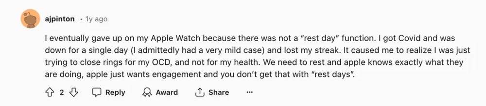 星欧平台注册:向Apple Watch“请假”,成了好评最多的新功能?